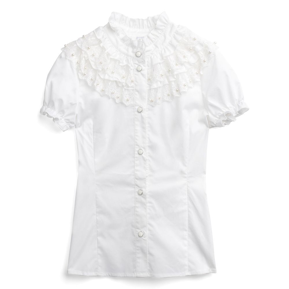 Блузка текстильная для девочек PlayToday 394443